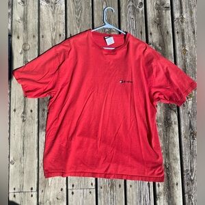 Tommy Hilfiger Red Short Sleeve Tee